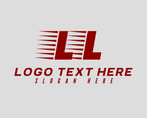 Shop - Fast Speed Delivery logo design
