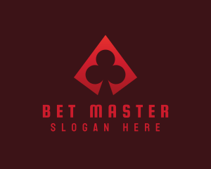 Betting - Gambling Clover Casino logo design