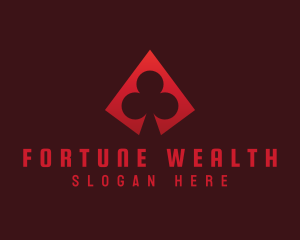 Fortune - Gambling Clover Casino logo design