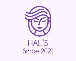 Influencer - Purple Girl Stylist logo design