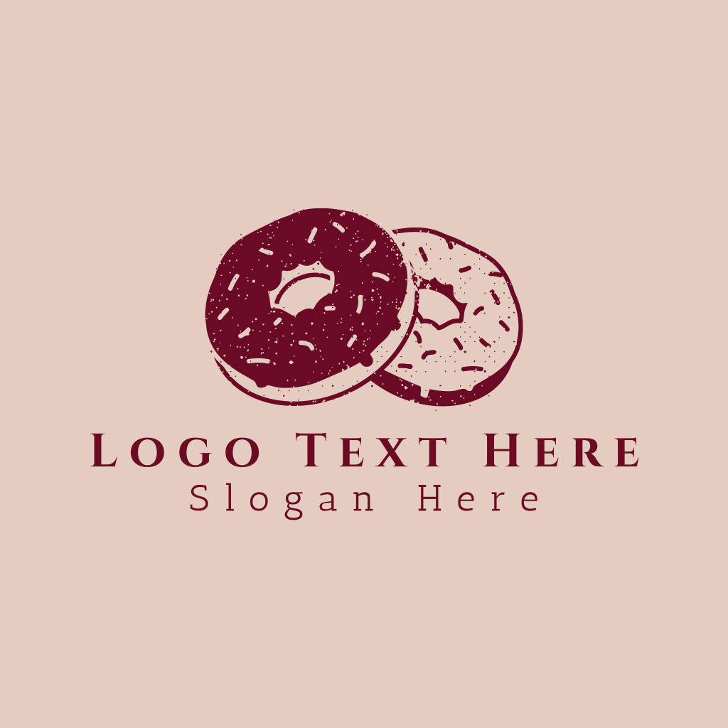 Donut Sprinkles Pastry Logo | BrandCrowd Logo Maker