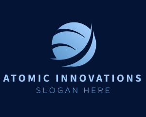 Blue Telecom Company logo design