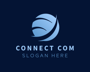 Telecom - Blue Telecom Company logo design