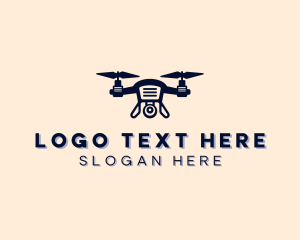 Videography - Flying Camera Drone logo design