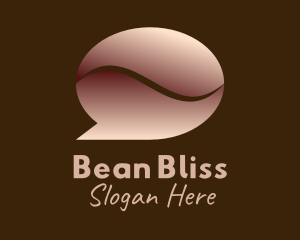 Coffee Bean Chat logo design