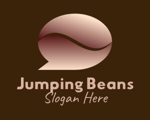 Coffee Bean Chat logo design