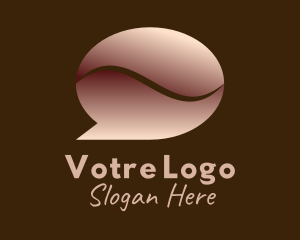 Espresso - Coffee Bean Chat logo design