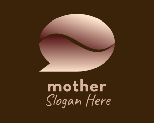 Social Media - Coffee Bean Chat logo design