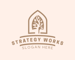 Shovel Plant Landscaping logo design