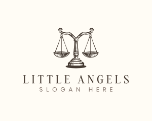 Judiciary - Legal Justice Letter Y Scale logo design