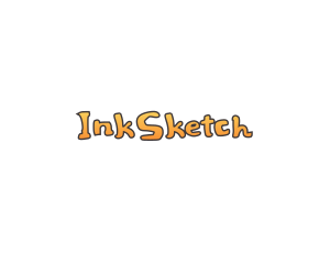 Dirty Sketch Wordmark logo design