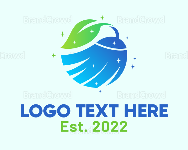 Eco Cleaning Broom Logo