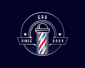 Barber Haircut Grooming Logo