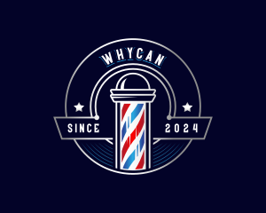 Barber Haircut Grooming Logo