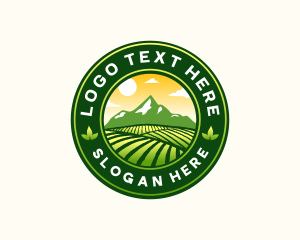 Botany - Mountain Farm Agriculture logo design