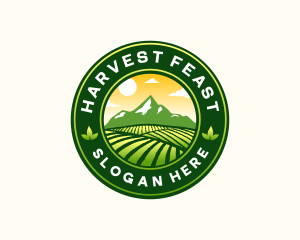 Mountain Farm Agriculture logo design