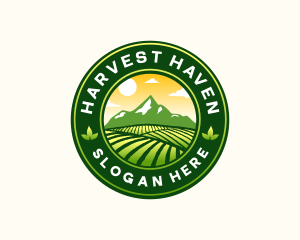 Mountain Farm Agriculture logo design