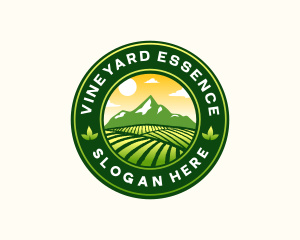 Mountain Farm Agriculture logo design