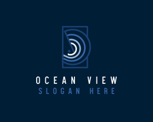 Ocean Wave Getaway logo design