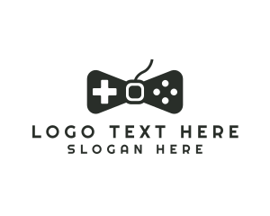 Esports - Controller Bow Tie logo design