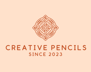 Geometric Decorative Tile  logo design