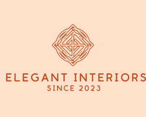 Geometric Decorative Tile  logo design