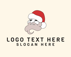 Holiday - Christmas Holiday Santa logo design