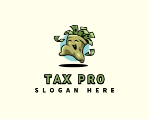 Tax - Money Sack Loan logo design