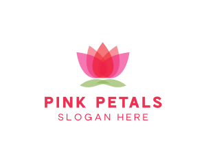 Lotus Flower Wellness Spa  logo design