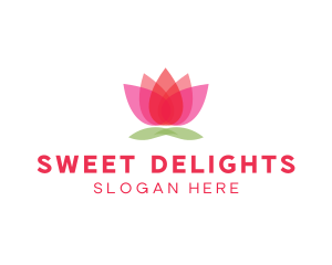 Lotus Flower Wellness Spa  logo design