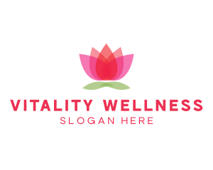 Lotus Flower Wellness Spa  logo design