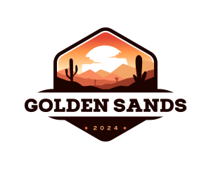 Desert Mountain Adventure logo design