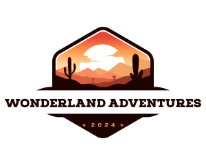 Desert Mountain Adventure logo design