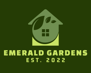 House Garden Landscaping logo design