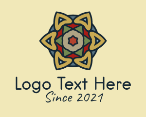 Mosaic - Flower Home Decor logo design