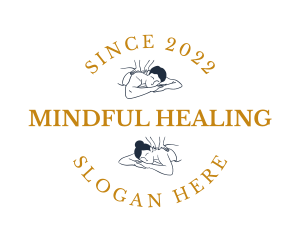 Therapist - Wellness Massage Therapist logo design