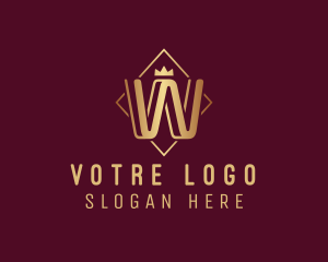 Agency - Crown Boutique Letter W logo design