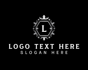 Funeral - Luxury Elegant Crown logo design