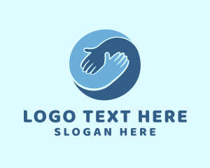 Hug - Hand Care Center logo design