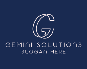 Feminine Upscale Letter G logo design