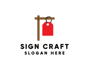 Sign Discount Hangtag logo design