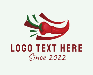 Flavor - Spicy Pepper Punch logo design