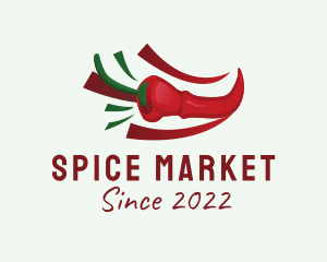 Spicy Pepper Punch logo design