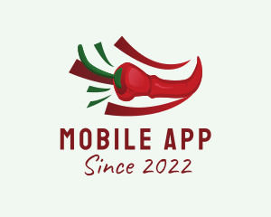 Hot - Spicy Pepper Punch logo design