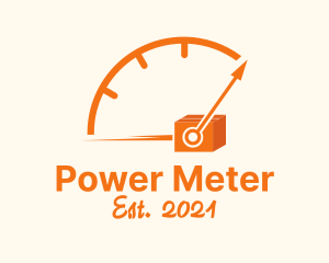 Meter - Fast Package Time logo design