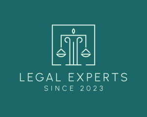 Law - Law Justice Pillar logo design