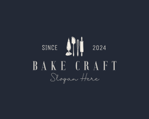 Cooking Utensils Bakery logo design