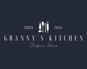 Cooking Utensils Bakery logo design