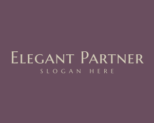 Expensive Elegant Brand logo design