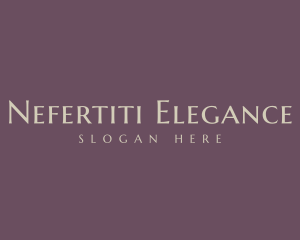 Expensive Elegant Brand logo design